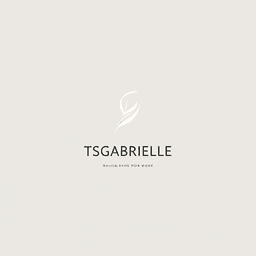 tsgabrielle® white logo